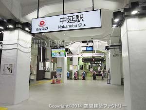 東急大井町線　中延駅